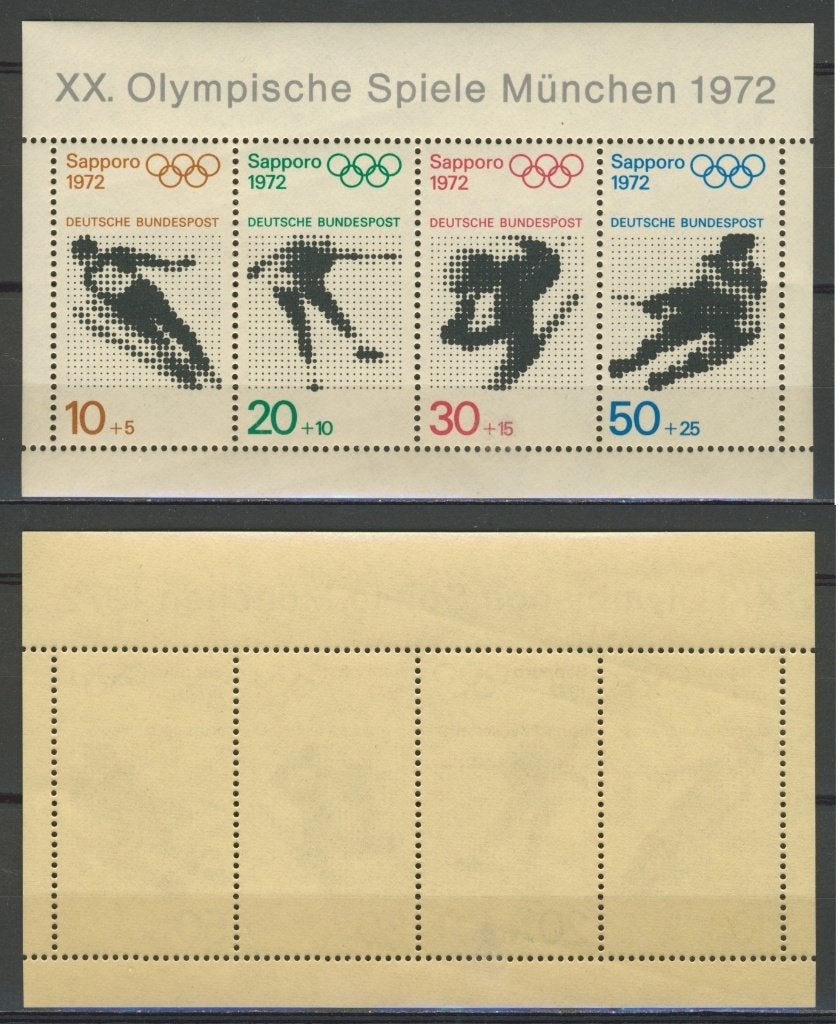 Olympische Winterspelen van 1972 Sapporo  Postzegel k-49, Ophalen of Verzenden, Postfris, Sport
