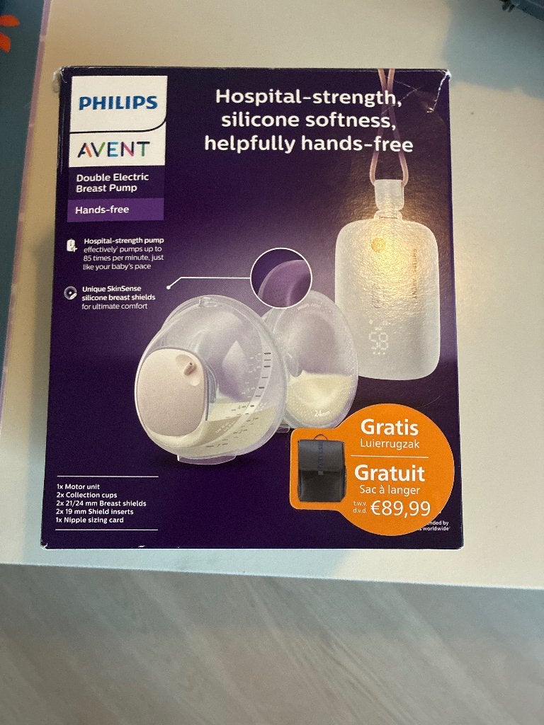 Dubbele elektrische handsfree borstkolf, Ophalen, Dubbelzijdig, Borstkolf, Philips Avent