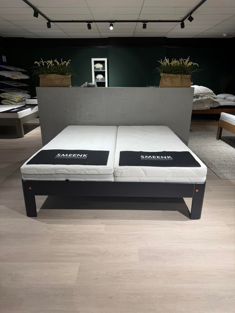 Auping Auronde 1500 180x200 Elektrisch! Night Blue SHOWROOM!, Huis en Inrichting, Slaapkamer | Bedden, Nieuw, Tweepersoons, 180 cm