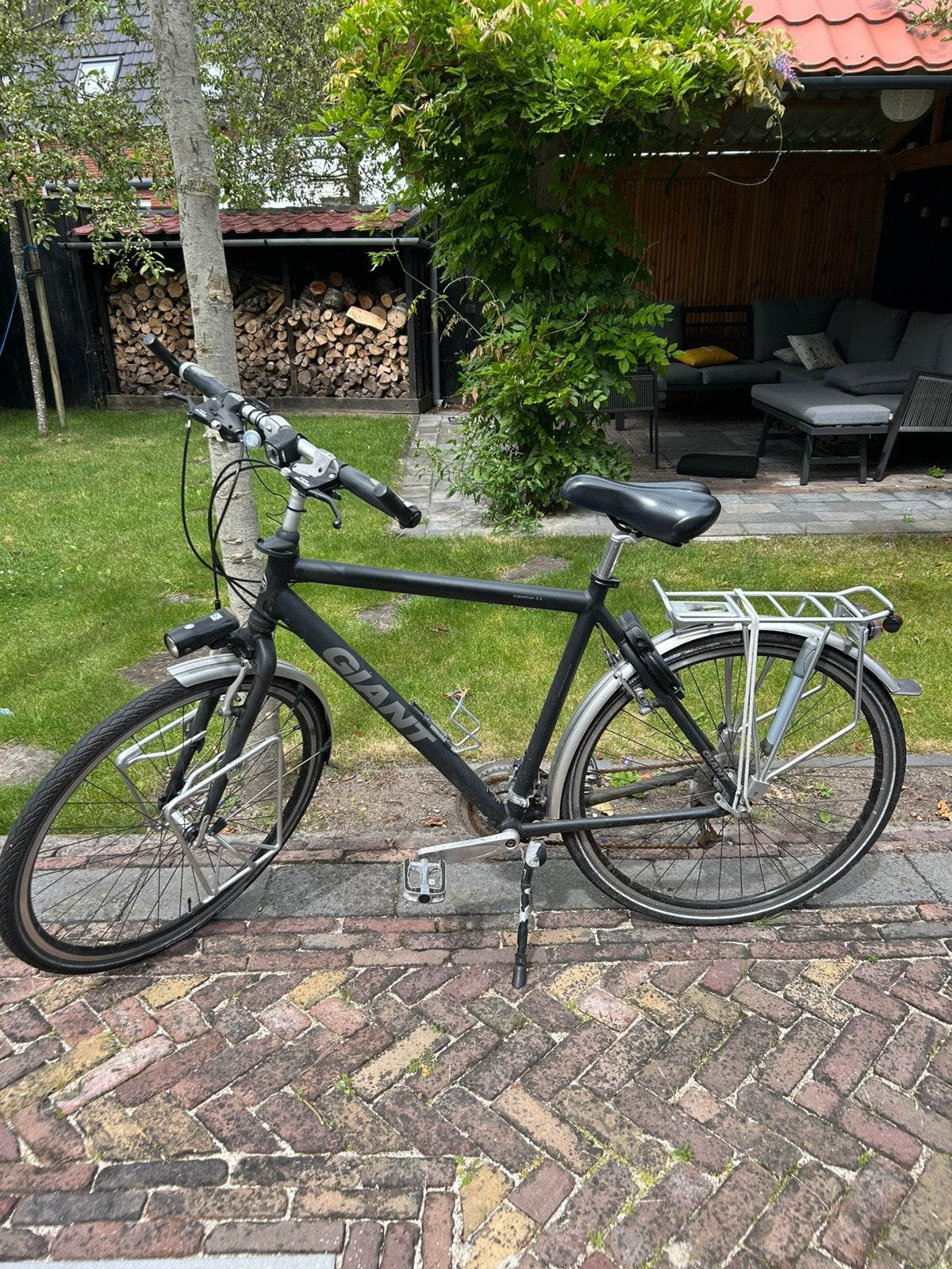 Giant herenfiets, Ophalen, Gebruikt, Giant, Versnellingen