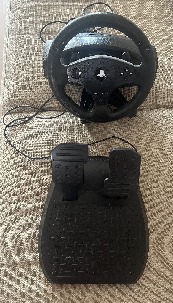 Te koop: Thrustmaster T80 Racing Wheel voor PlayStation, Ophalen of Verzenden, Zo goed als nieuw, PlayStation 1