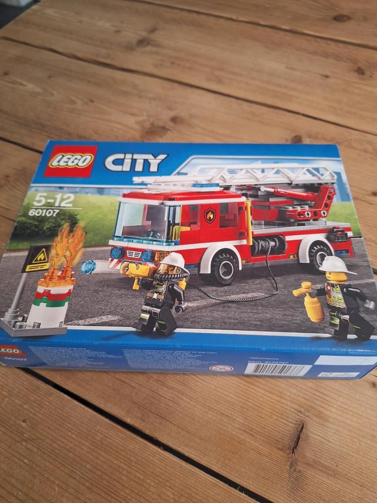 Lego City Brandweerwagen 60107, Lego, Ophalen of Verzenden, Inclusief minifiguren, City