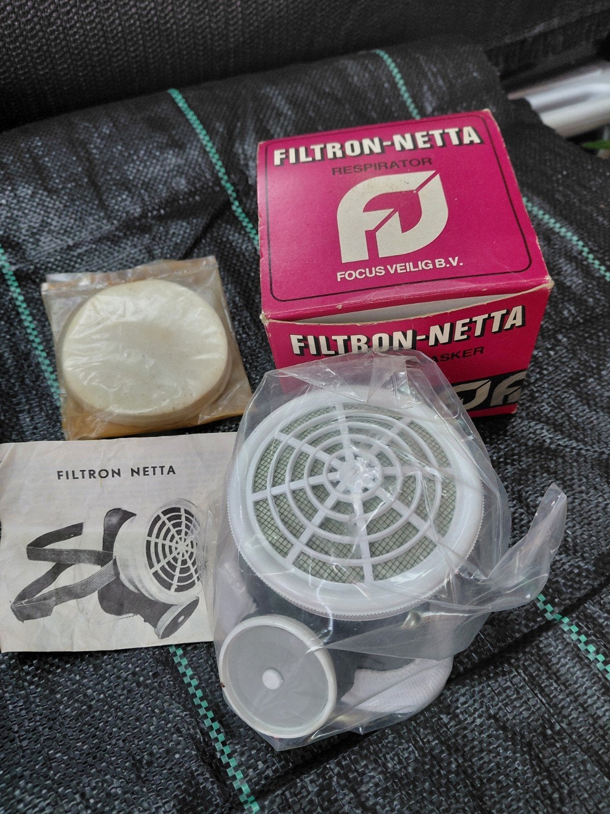 Verfspuitmasker Filtron Netta, Ophalen of Verzenden