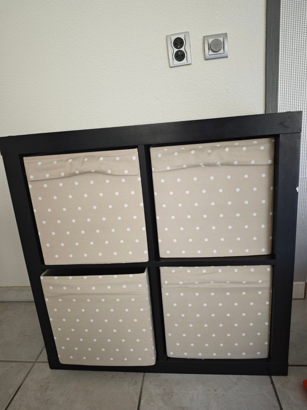 open kast met bak, Ophalen, Gebruikt