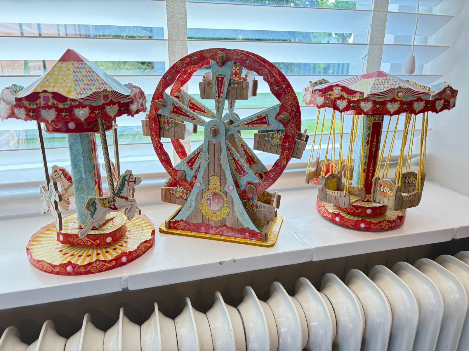 Kermis reuzenrad zweefmolen en draaimolen, Verzamelen, Ophalen of Verzenden, Gebruikt