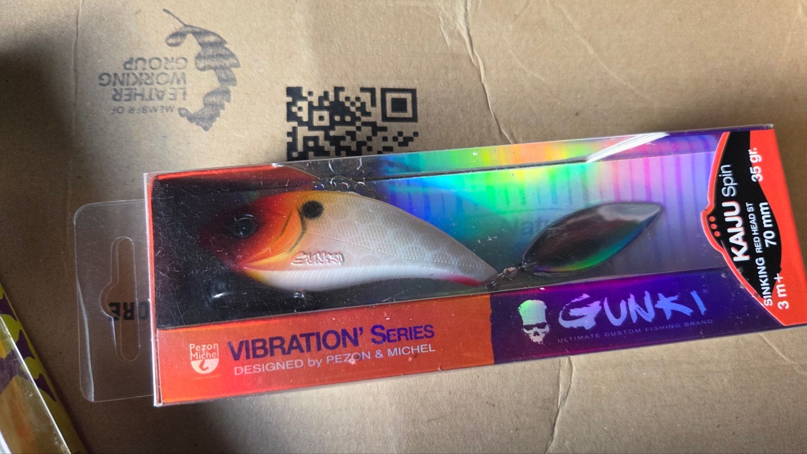 Gunki kaiju spin 7cm 35 gram, Ophalen of Verzenden, Nieuw, Overige typen