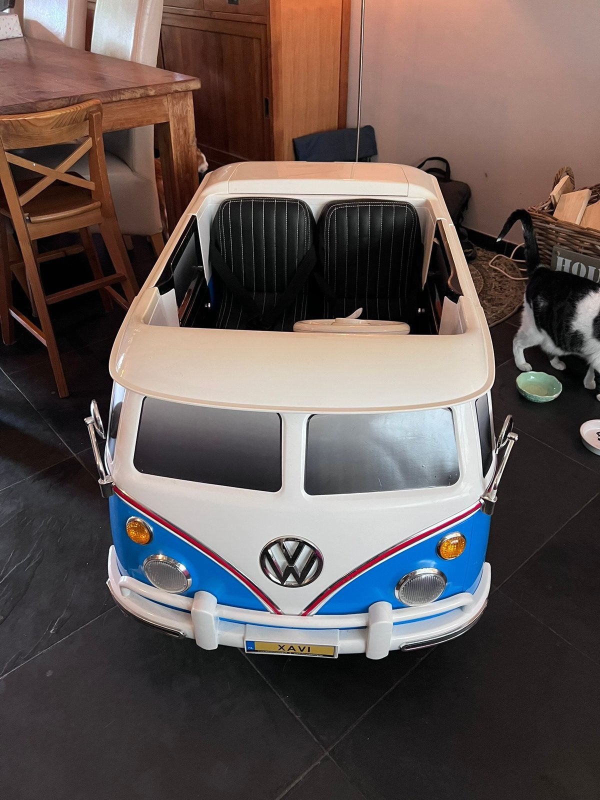 Kinder Volkswagen busje 2 persoons!!!, Ophalen, Gebruikt, Overige typen