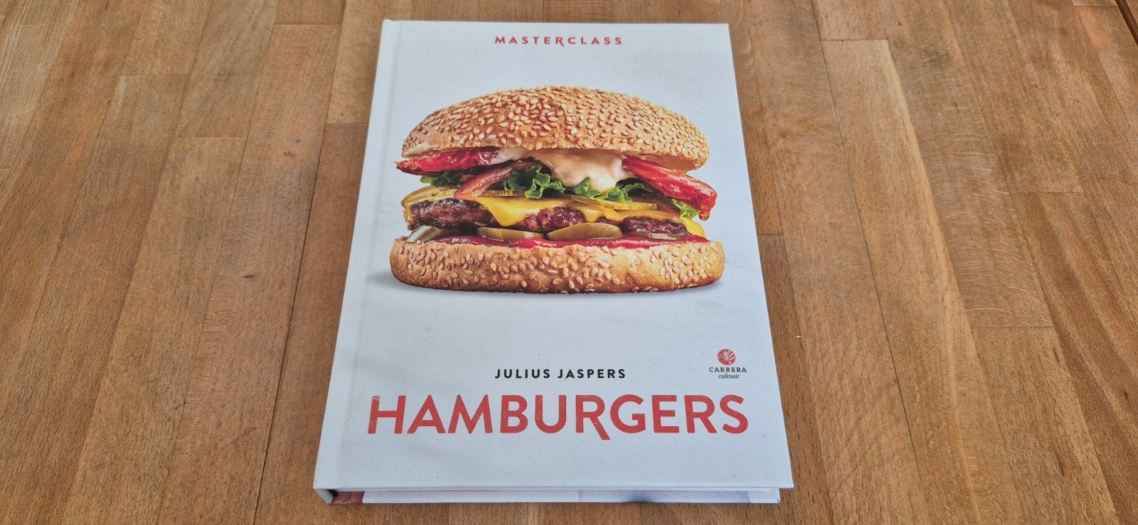 Masterclass Hamburgers - Julius Jaspers Kookboek, Hoofdgerechten, Julius Jaspers, Ophalen of Verzenden, Zo goed als nieuw
