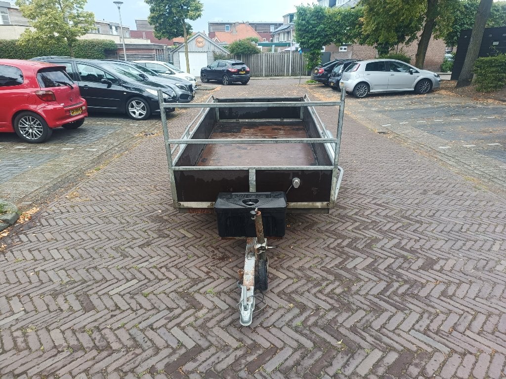 Aanhanger enkelas, Ophalen, Gebruikt