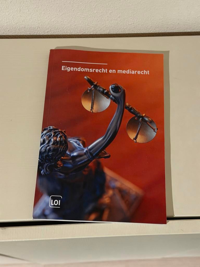 Eigendomsrecht en mediarecht LOI, Boeken, Ophalen of Verzenden, Gamma, Nieuw, HBO