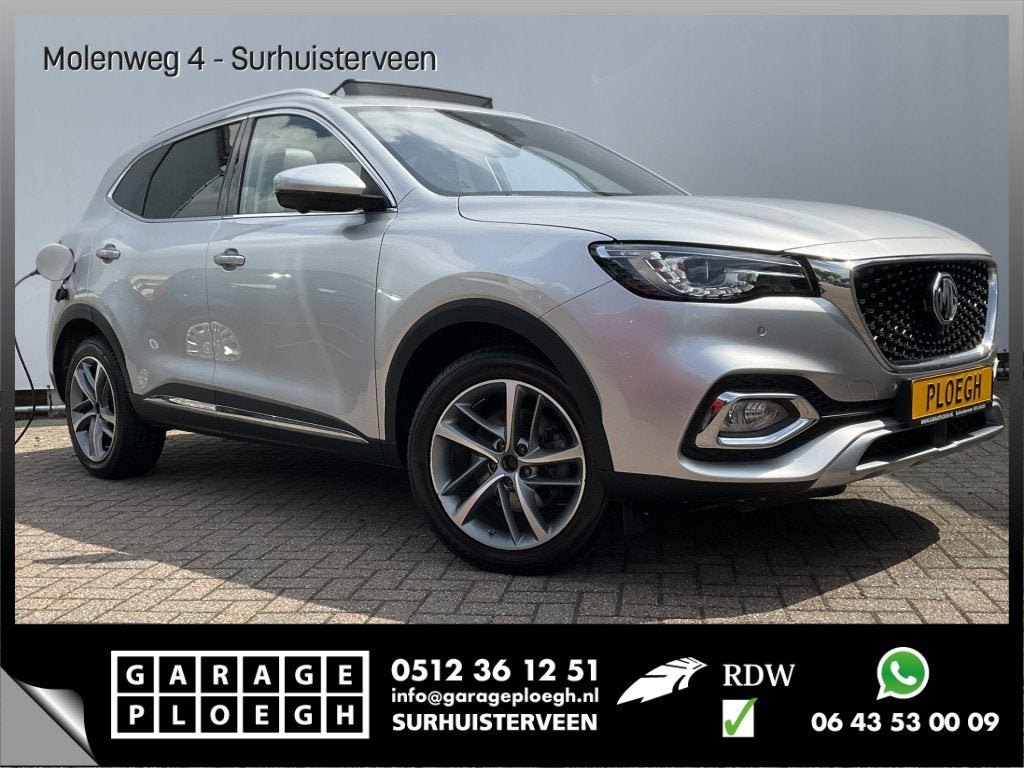 MG EHS 1.5 PHEV Luxury Pano.dak360LeerCarplay, Auto's, MG, Gebruikt, Euro 6, 4 cilinders, Leder