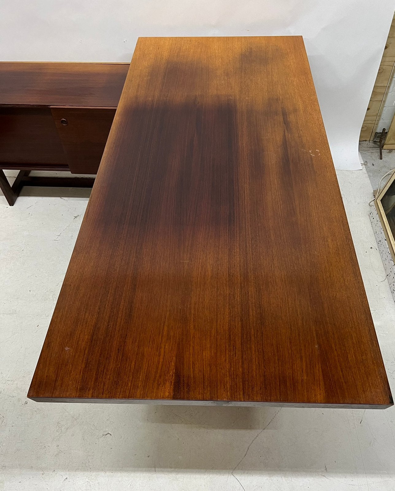Groot vintage bureau, Ophalen, O, O, O
