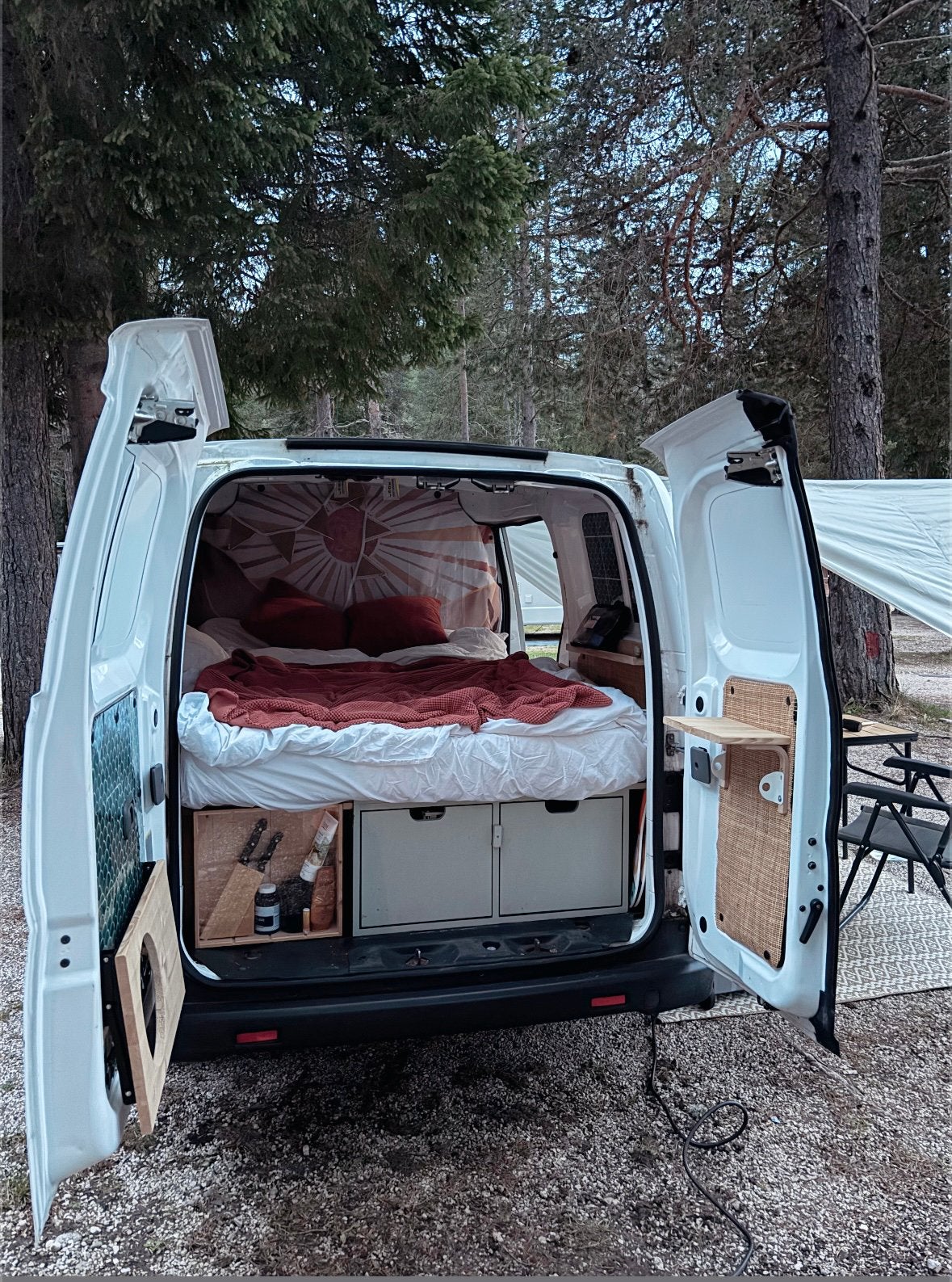 Nissan NV200 buscamper | 261.000 KM, Overige merken, Buscamper of Camperbus, Tot en met 2, Particulier