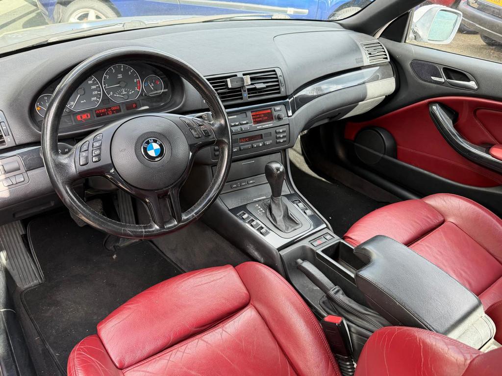 BMW 3-serie Cabrio 330Ci E46 Cabriolet Executive Automaat, Auto's, BMW, Automaat, Gebruikt, Stoelverwarming, 1595 kg
