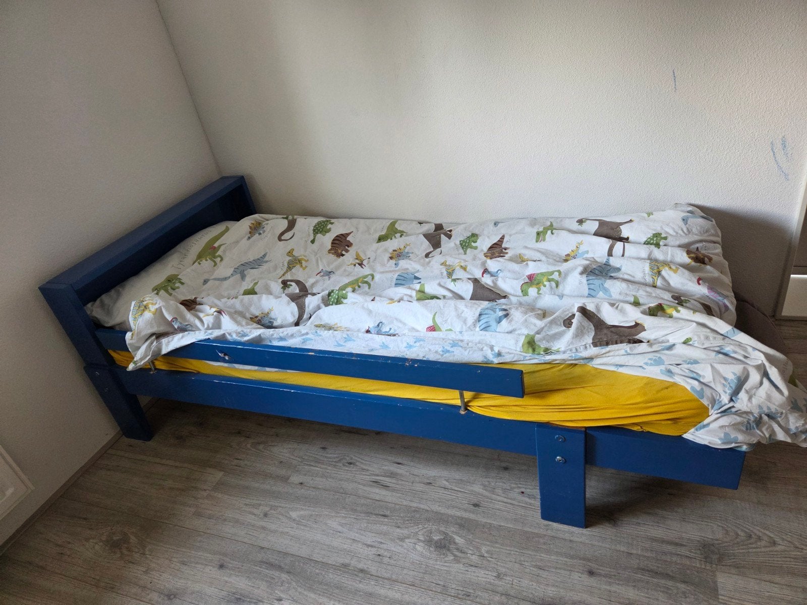 meegroei peuterbed, Ophalen, 140 tot 160 cm, 70 tot 85 cm