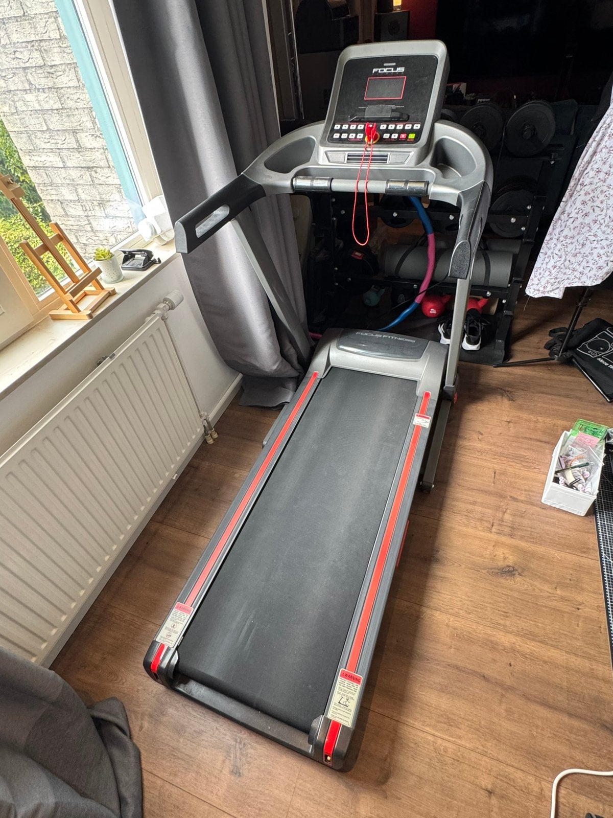 Loopband Focus Fitness Jet 5 - incl. hartslagfunctie, Ophalen, Gebruikt, Benen, Overige typen