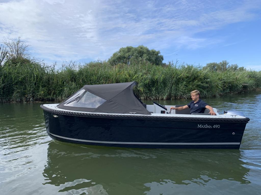 Maxima 490 vanaf €9950,00, Watersport en Boten, Sloepen, Nieuw, Overige typen, Maxima, Polyester