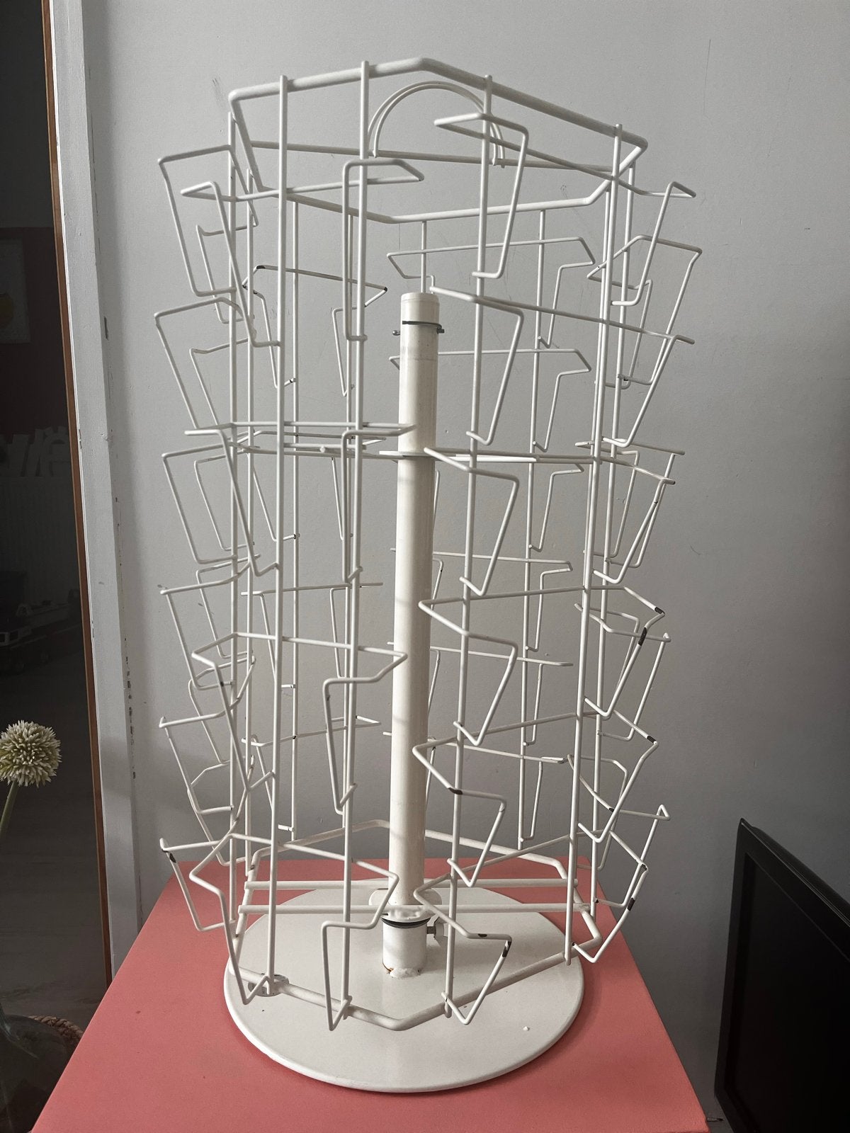 Draaibaar kaartenrek met 30 vakken, Ophalen, Gebruikt, Minder dan 50 cm, 50 – 75