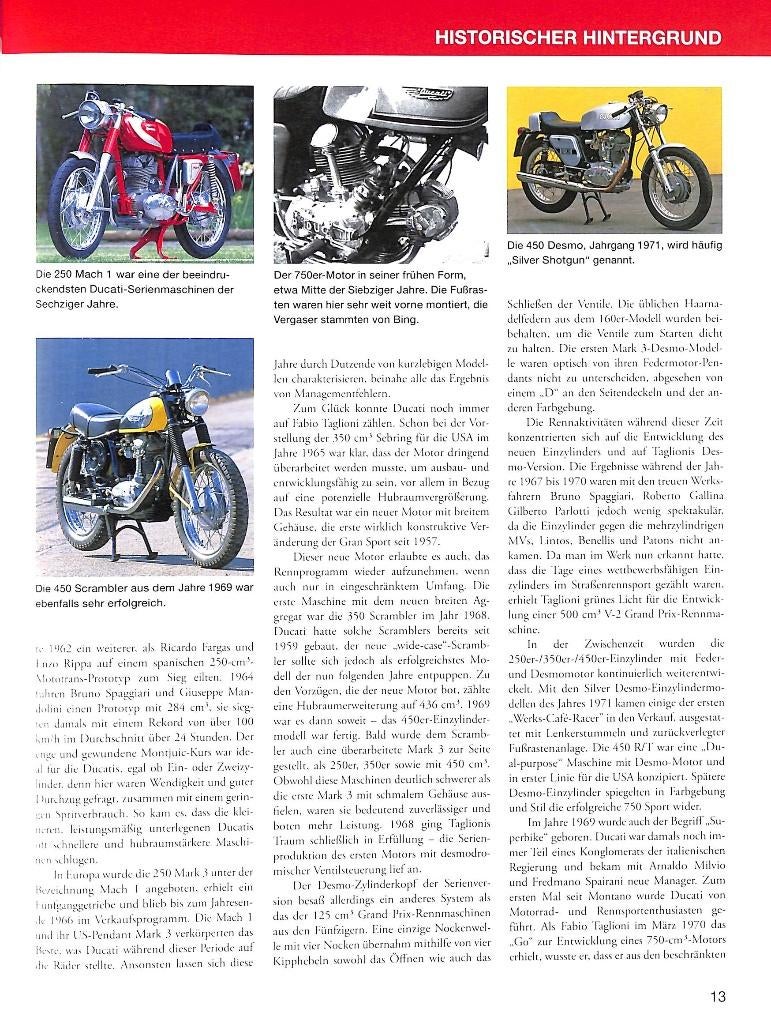 Das Ducati Schrauberhandbuch, Verzenden, Ducati