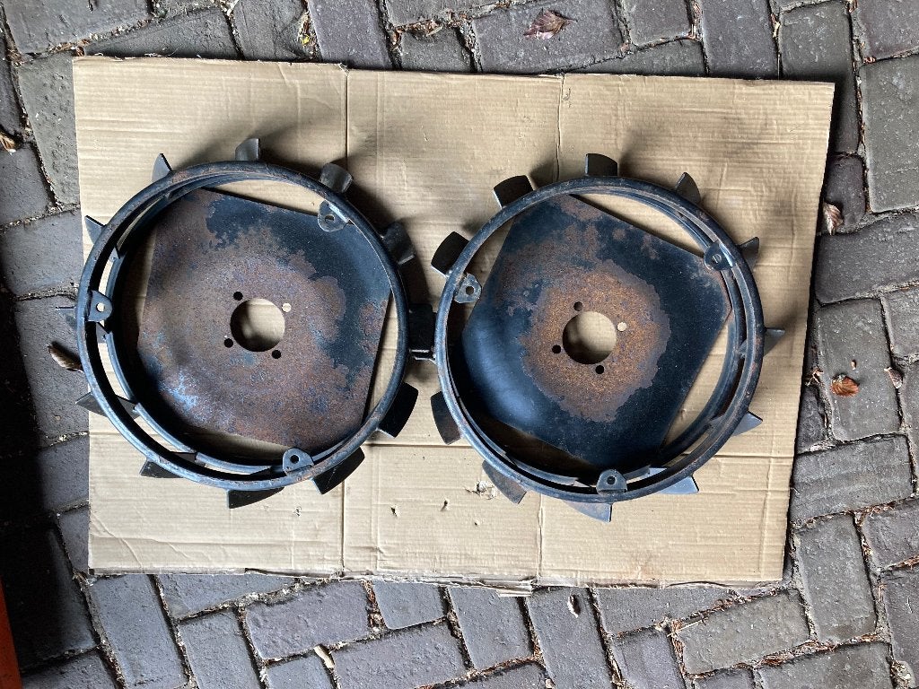 Tuinfrees wielen voor tuinfrees van Ferrari Bcs Pascalli, Ophalen, Gebruikt, Overige soorten, Bcs