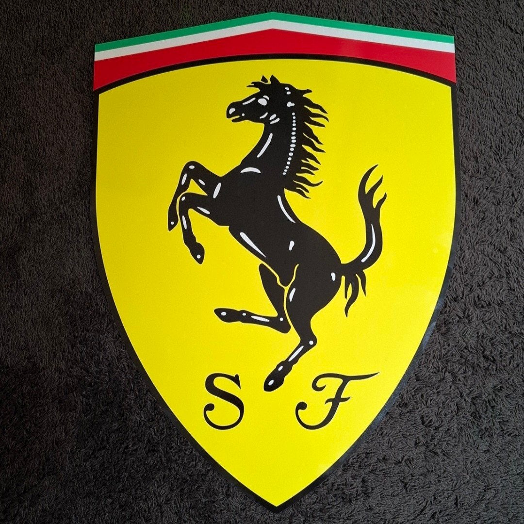 groot Ferrari logo, Verzenden, Nieuw, Auto's