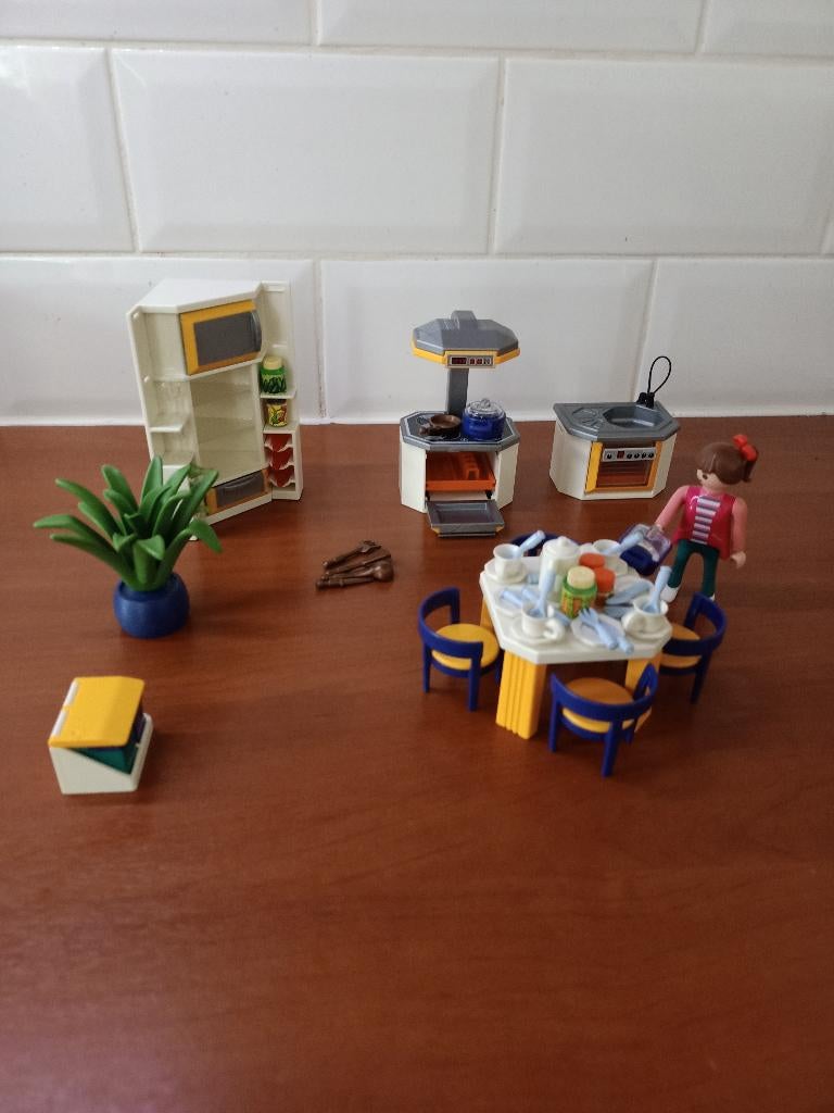 Playmobil 3968 keuken, Ophalen, Zo goed als nieuw, Complete set