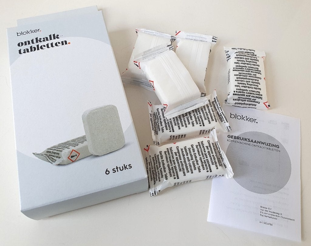 ontkalktabletten, 6 stuks, nieuw in de verpakking, Verzenden, Schoonmaakmiddel