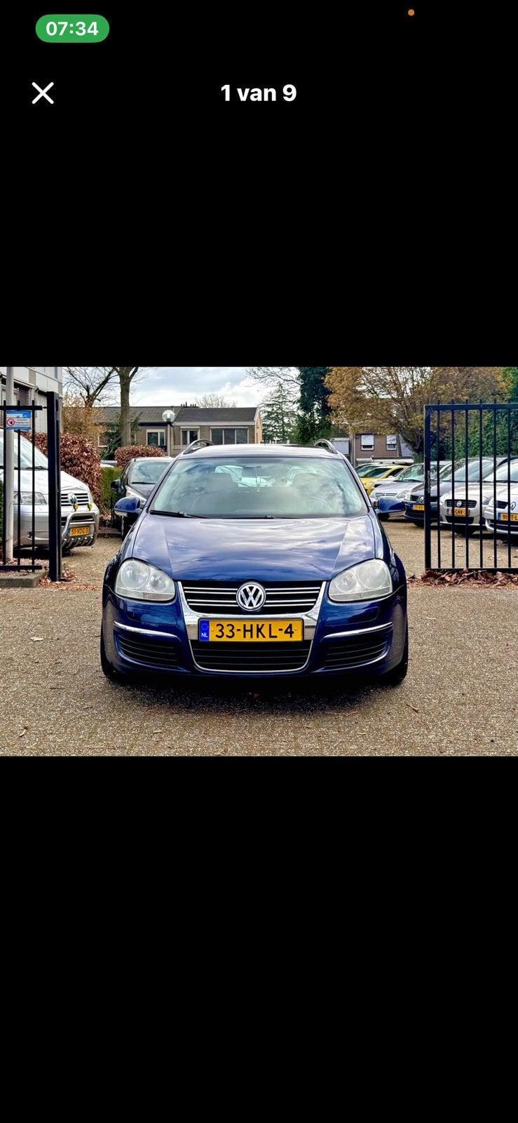 Volkswagen Golf 1.4 TSI 118KW Variant 2009 Blauw, Voorwielaandrijving, 15 km/l, 4 cilinders, Origineel Nederlands