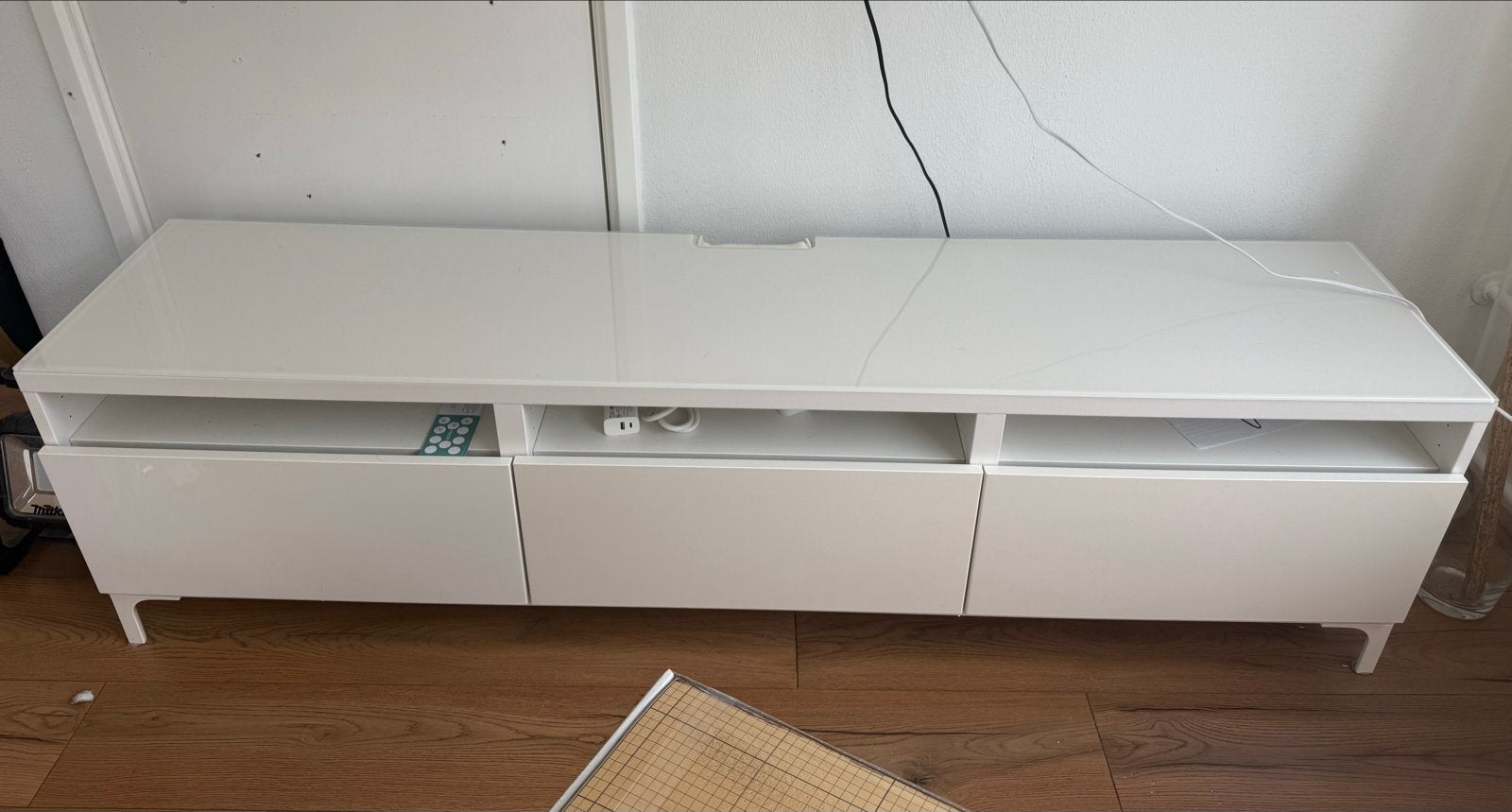 IKEA Besta TV-meubel en wandkast (ouder model), Ophalen, Overige materialen, Gebruikt, 150 tot 200 cm