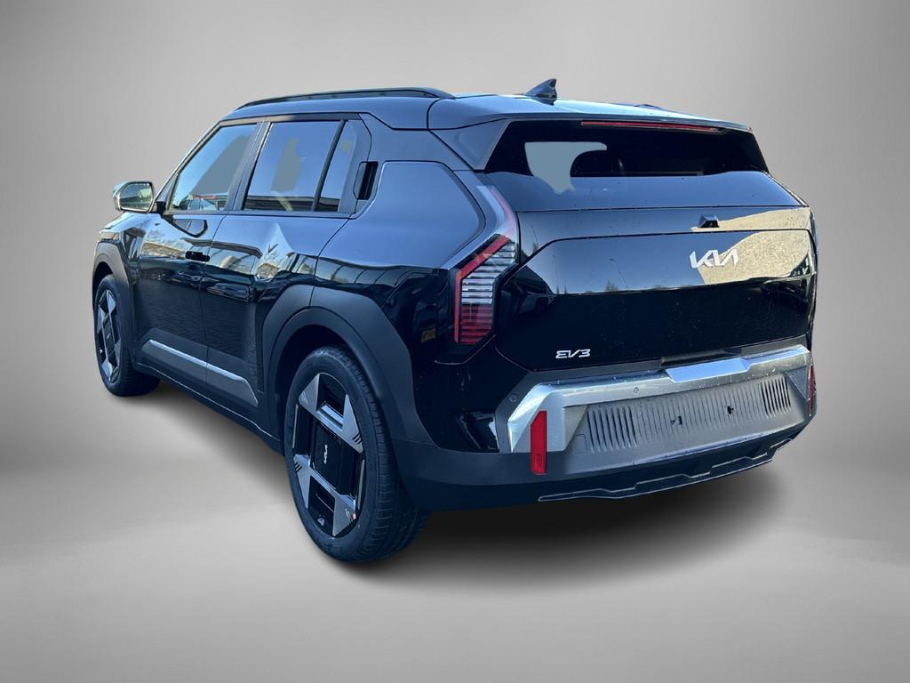 Kia EV3 Plus Advanced 81.4kWh (bj 2026, automaat), Auto's, Kia, Automaat, Metallic lak, Zwart, Zwart