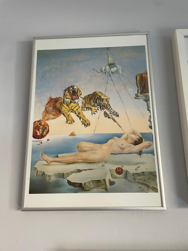 Salvador Dalí - Droom veroorzaakt door de vlucht van een bij, Ophalen, Oorspronkelijke maker, 50 tot 75 cm, Print