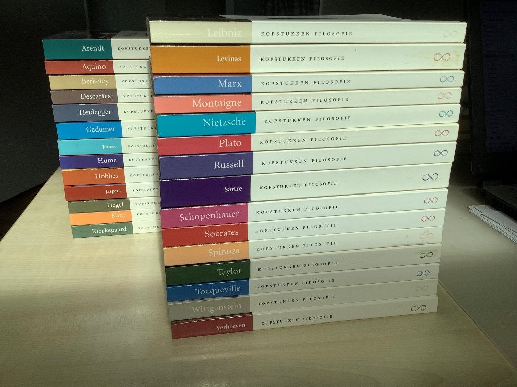 Kopstukken Filosofie - 28 boeken, Boeken, Diverse filosofen, Wijsbegeerte of Ethiek, Ophalen of Verzenden, Zo goed als nieuw