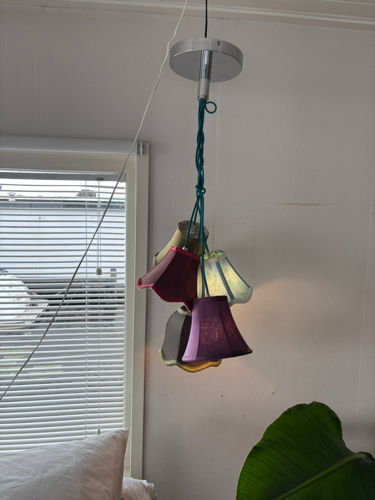 Hanglamp Kare Saloon Flowers 5, Ophalen of Verzenden, Zo goed als nieuw, Minder dan 50 cm
