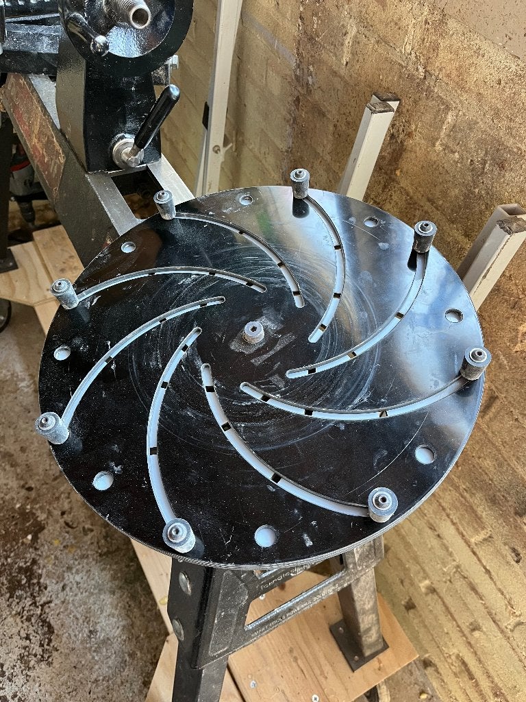 Longworth Chuck voor houtdraaibank, Ophalen, Gebruikt, Houtdraaibank, 500 tot 1000 mm