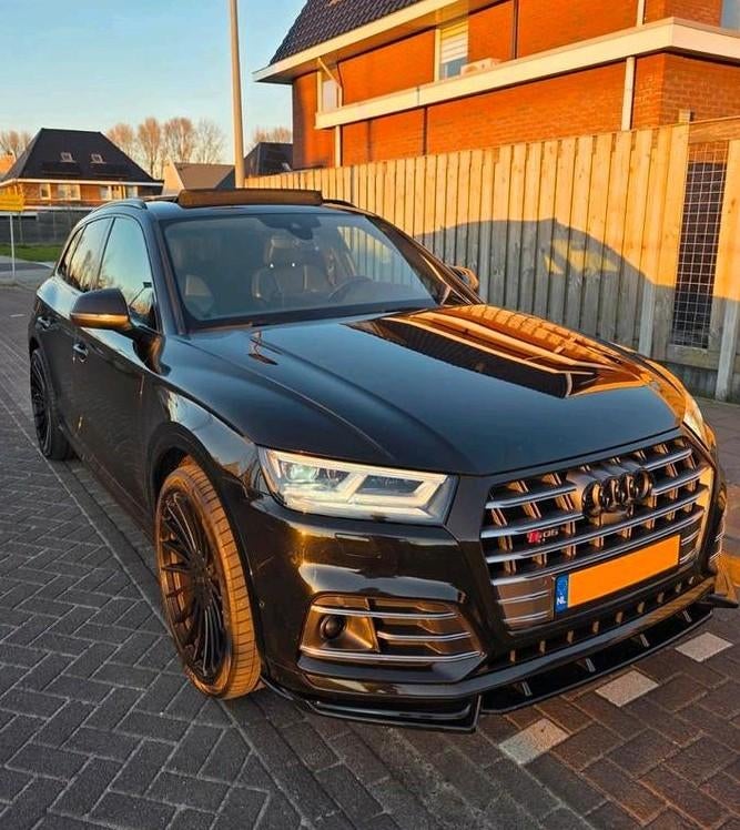 Audi SQ5 3.0 TFSI 2019 |PANO|LUCHTVERING|B&O|360°|LANE|ACC|, Automaat, Parkeerassistent, 2995 cc, Zwart