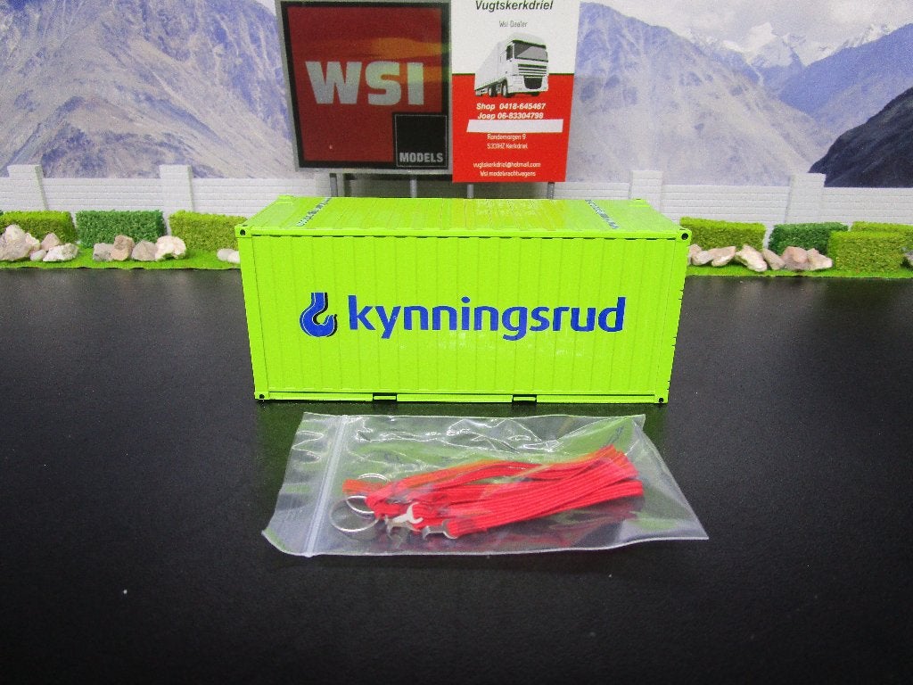 wsi 01-3490 container 20ft &hijsbanden .kynningsrud, Ophalen of Verzenden, Nieuw, Bus of Vrachtwagen, Wsi