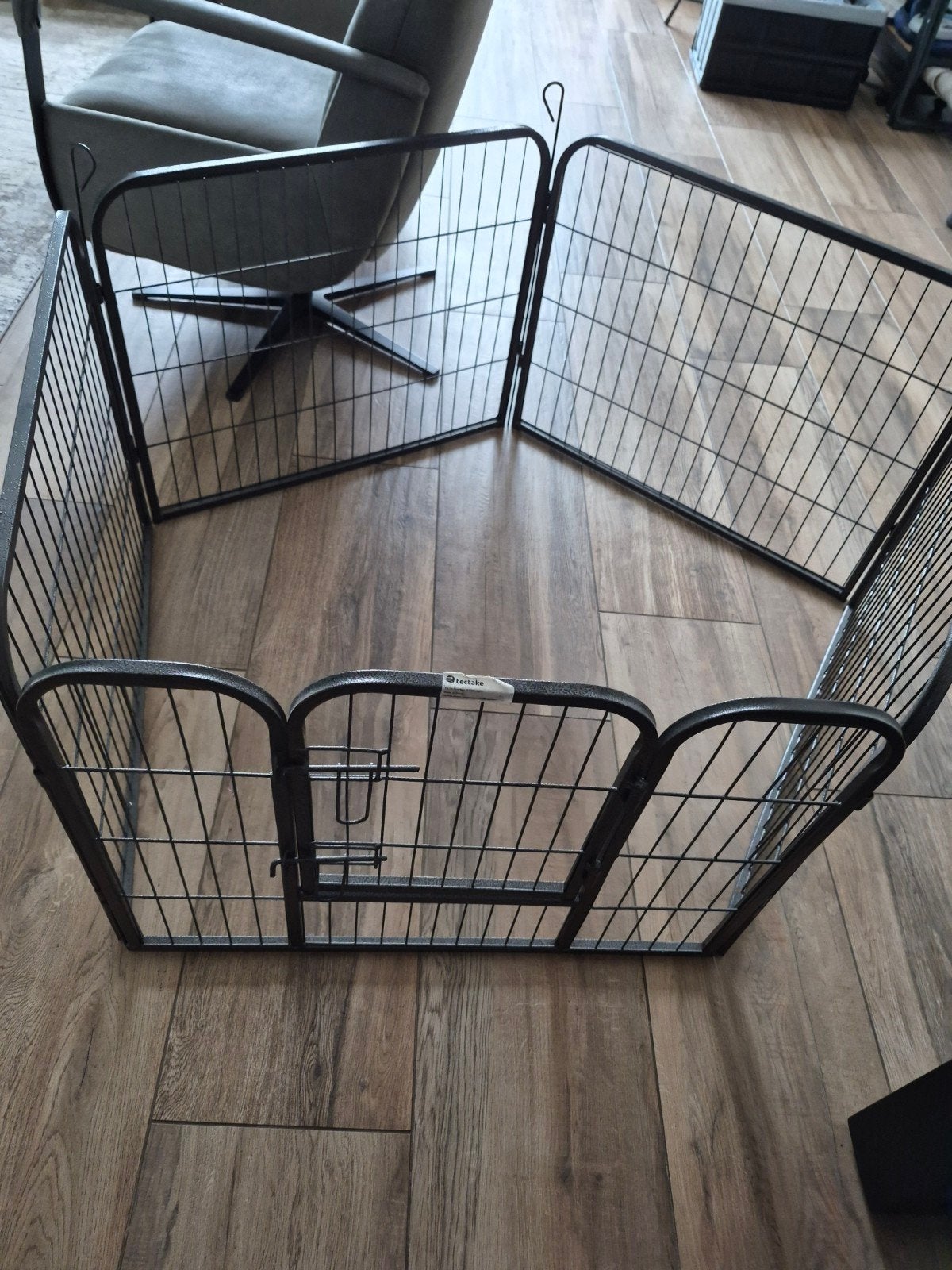Bench/verplaatsbaar hek/hondenhok/puppyren, Dieren en Toebehoren, Ophalen, Zo goed als nieuw, Minder dan 65 cm