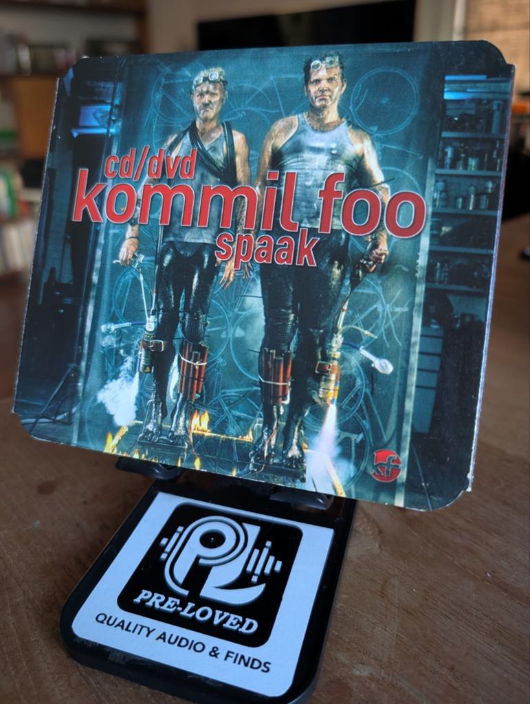 Kommil Foo - SpaaK CD/DVD gesigneerd!, Ophalen of Verzenden, Nieuw in verpakking, Boxset