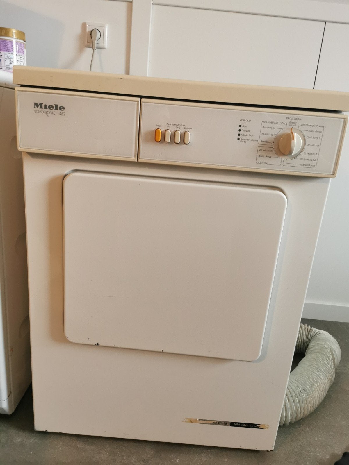 Miele Novotronic T 452 Afvoerdroger - Betrouwbaar en Robuust, Witgoed en Apparatuur, Ophalen, 6 tot 8 kg, Gebruikt, Luchtafvoer