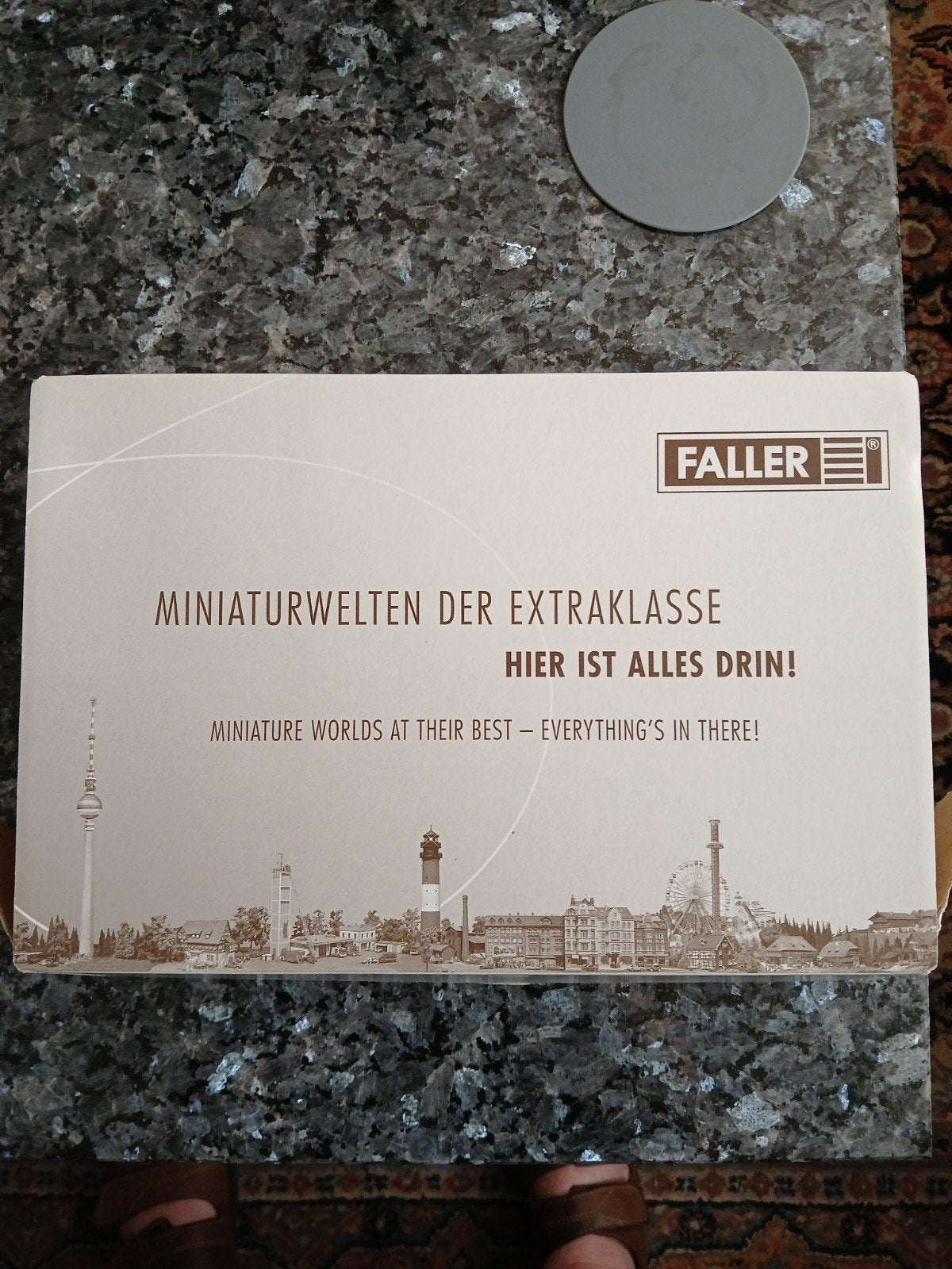 Faller Miniatuurwerelden HO Spoorbaan Bouwpakket, Hobby en Vrije tijd, Modeltreinen | H0, Ophalen, Nieuw, Brug, Tunnel of Gebouw