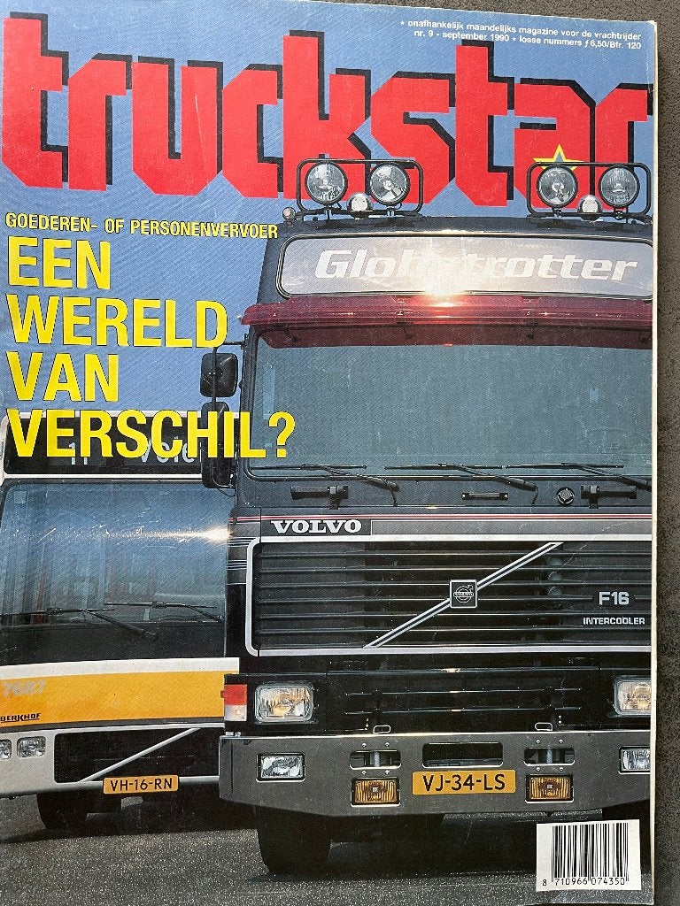 Truckstar september 1990, Ophalen of Verzenden, Zo goed als nieuw, Overige merken, Truckstar