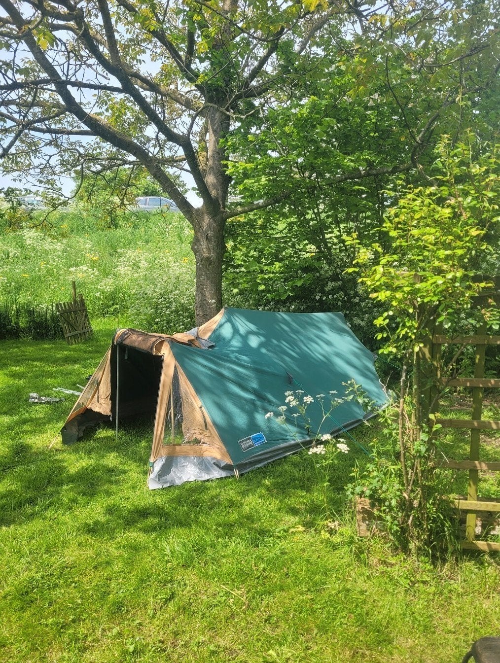 Retro Ten Cate katoenen tent - Compact, Caravans en Kamperen, Ophalen, Gebruikt