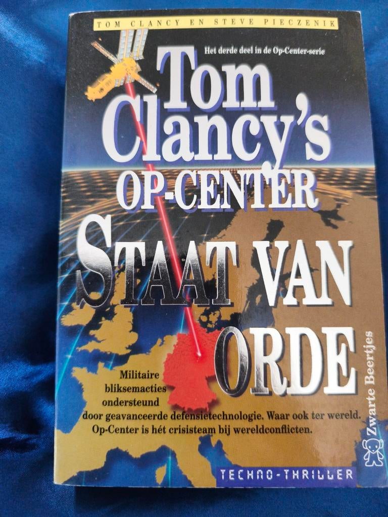 Steve Pieczenik - Staat van orde, Ophalen of Verzenden, Zo goed als nieuw, Steve Pieczenik; Tom Clancy