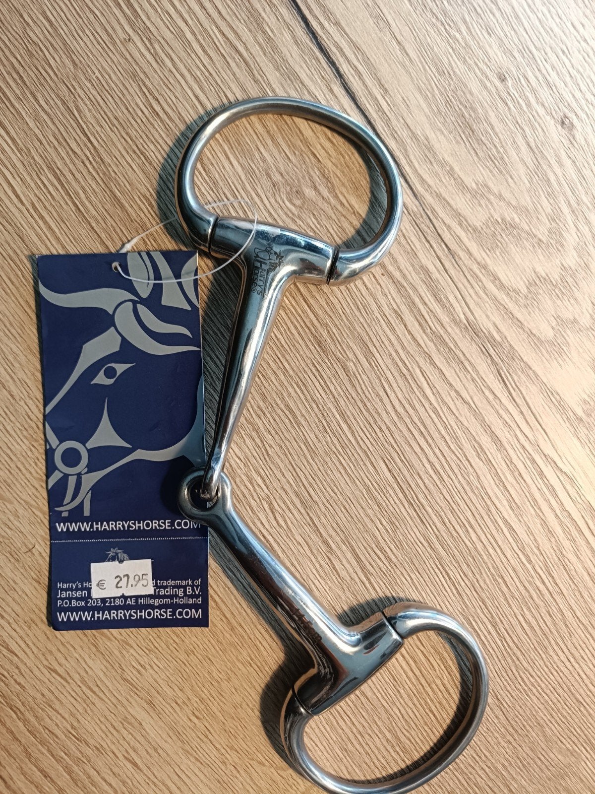 Bustrens 14,5 cm enkelgebroken, Dieren en Toebehoren, Paarden en Pony's | Hoofdstellen en Tuigage, Ophalen of Verzenden, Nieuw