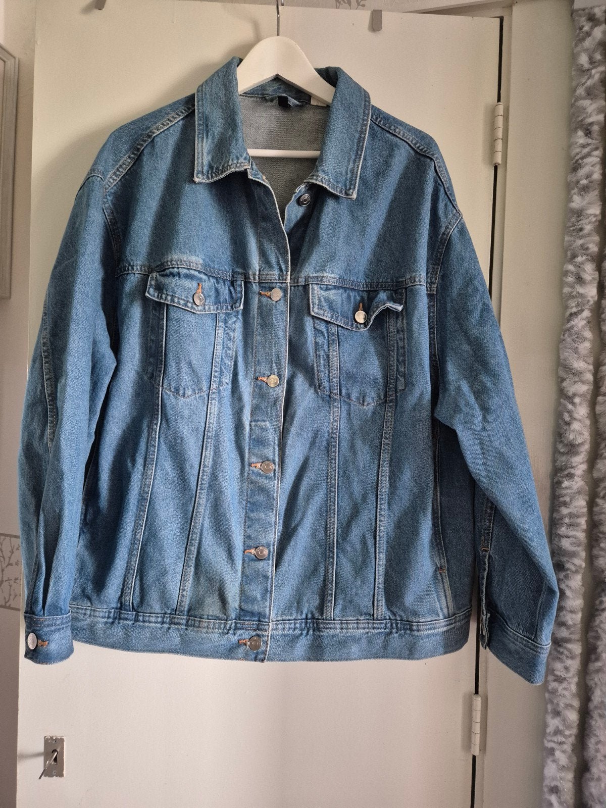 Spijkerjas maat xl, Ophalen of Verzenden, Zo goed als nieuw, Maat 46/48 (XL) of groter, Blauw