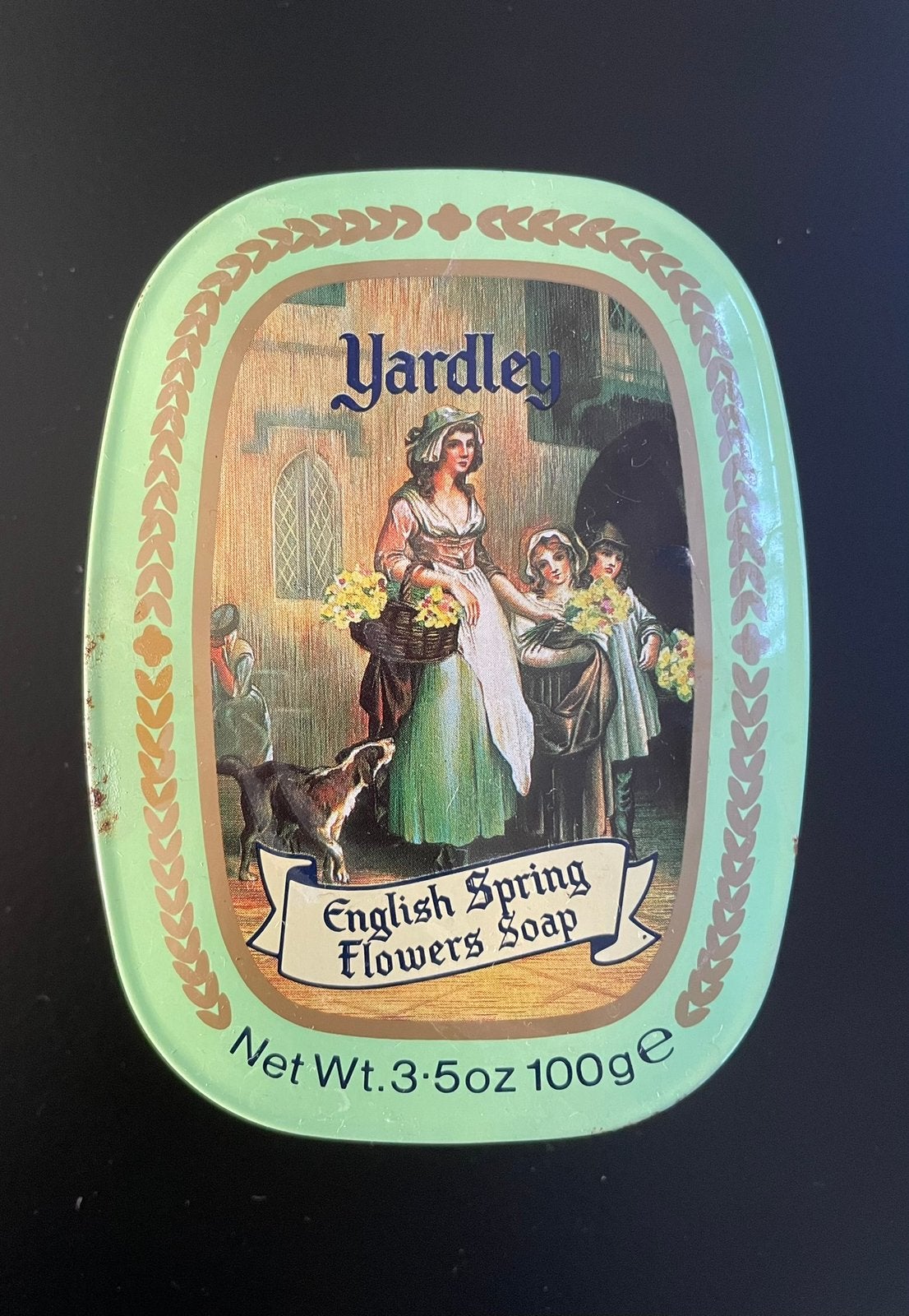 Leeg blikje - Yardley Englisch Spring Flowers perfumed soap, Ophalen of Verzenden, Zo goed als nieuw, Overige, Overige merken