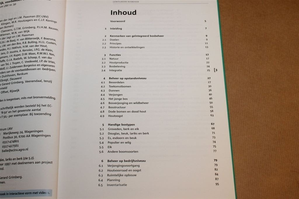 Geïntegreerd Bosbeheer — Praktijk, Voorbeelden & Achtergrond, Boeken, Ophalen of Verzenden, Gelezen, Bloemen, Planten en Bomen