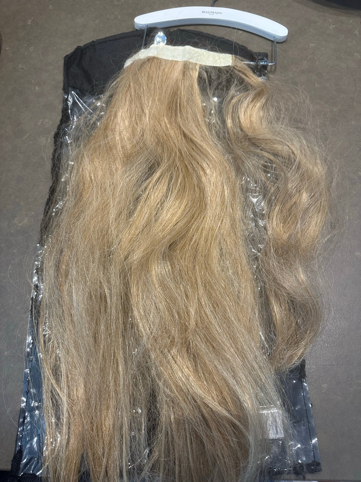 Blonde Balmain Haar Extensions -  nieuw, Ophalen of Verzenden, Zo goed als nieuw, Overige typen