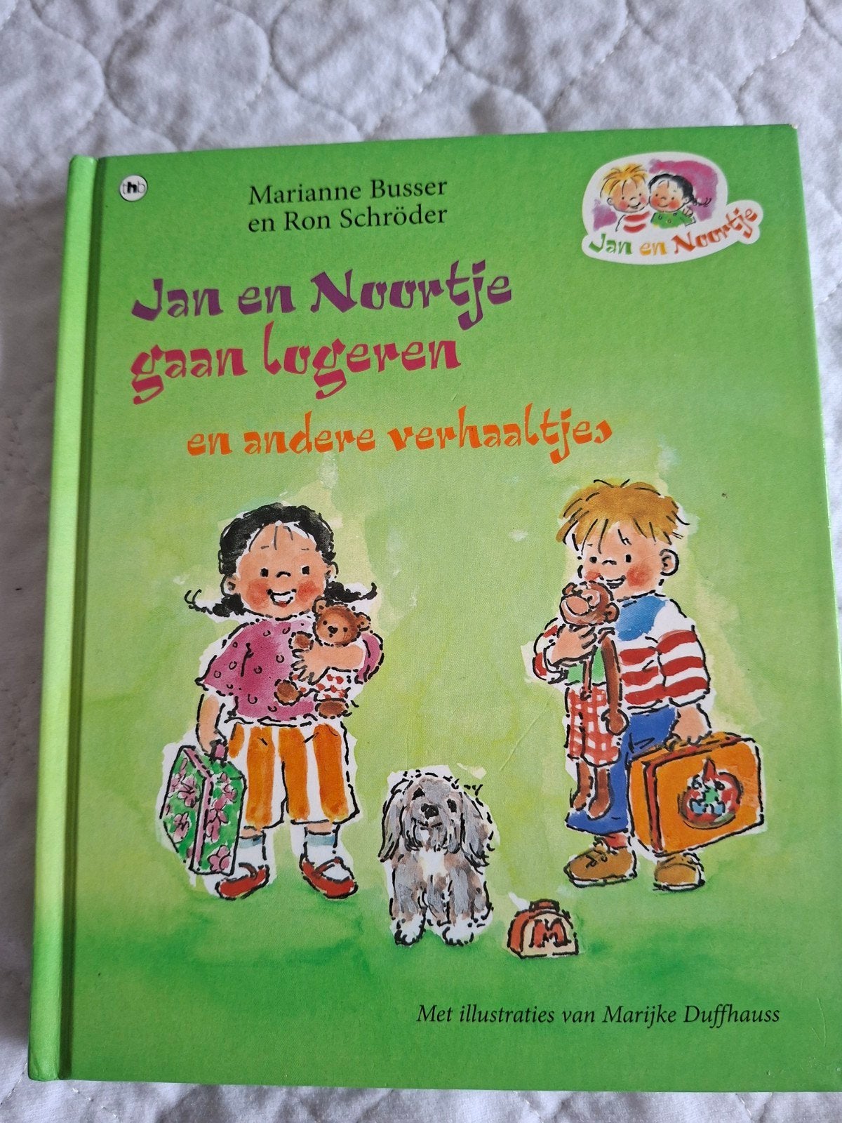 Jan en Noortje gaan logeren - en andere verhaaltjes, Ophalen of Verzenden, Gelezen, Marianne Busser; Ron Schröder