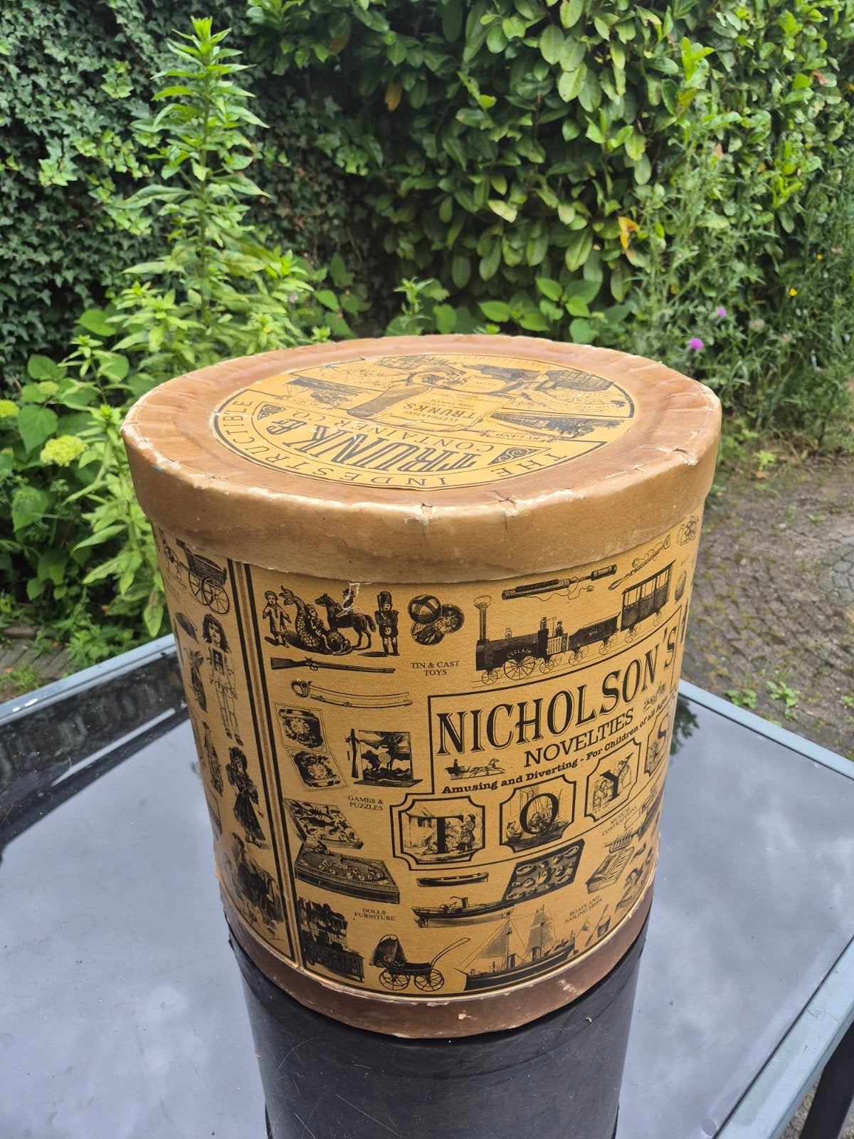 Antieke Nicholson's Novelties Speelgoed Winkel Display doos, Ophalen of Verzenden